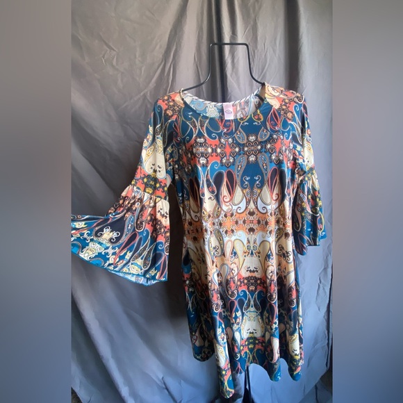 Great versatile Swing A line Dress Size Medium by Pink Coconut - Picture 1 of 7